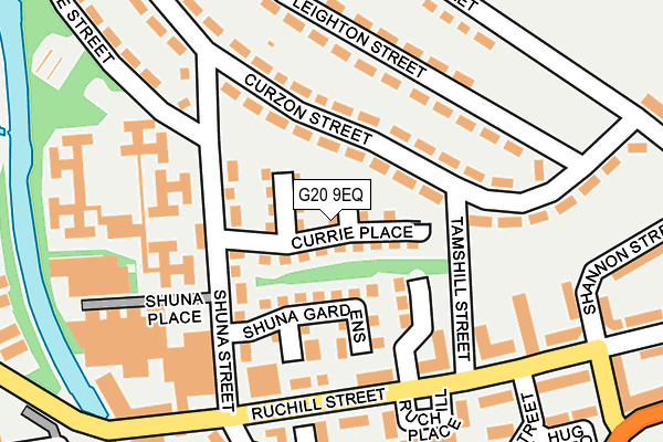 G20 9EQ map - OS OpenMap – Local (Ordnance Survey)