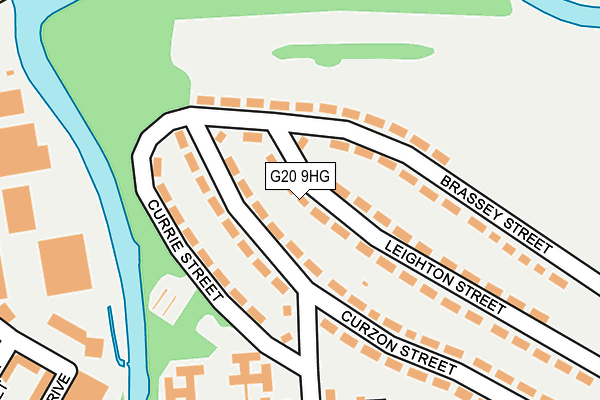 G20 9HG map - OS OpenMap – Local (Ordnance Survey)