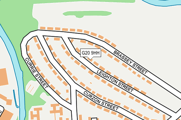 G20 9HH map - OS OpenMap – Local (Ordnance Survey)