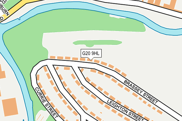 G20 9HL map - OS OpenMap – Local (Ordnance Survey)