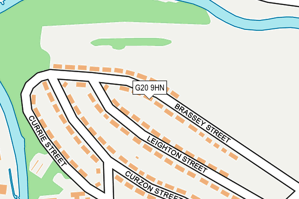 G20 9HN map - OS OpenMap – Local (Ordnance Survey)