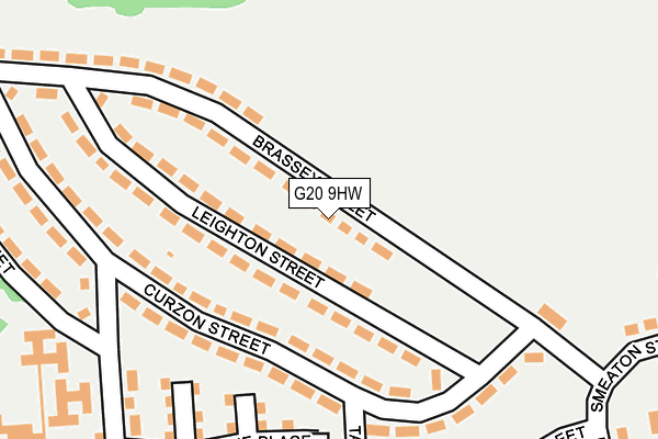 G20 9HW map - OS OpenMap – Local (Ordnance Survey)