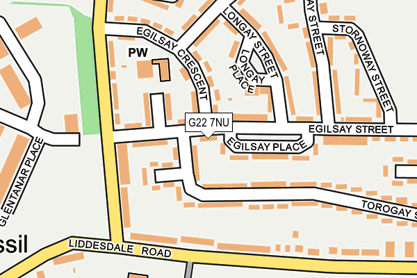 G22 7NU map - OS OpenMap – Local (Ordnance Survey)