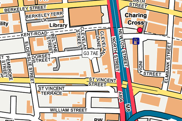 G3 7AE map - OS OpenMap – Local (Ordnance Survey)