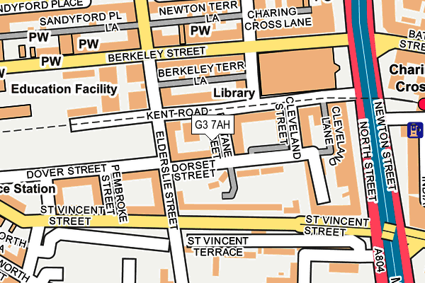 G3 7AH map - OS OpenMap – Local (Ordnance Survey)