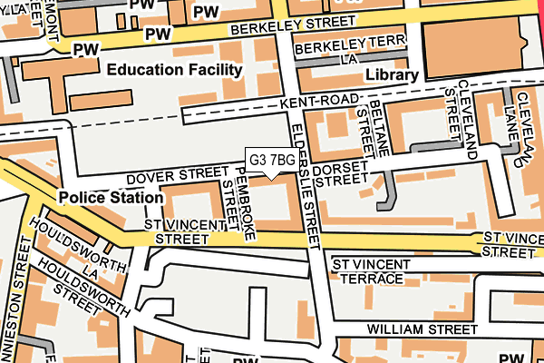 G3 7BG map - OS OpenMap – Local (Ordnance Survey)