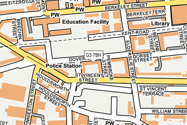 G3 7BH map - OS OpenMap – Local (Ordnance Survey)