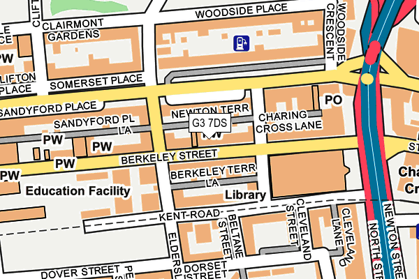 G3 7DS map - OS OpenMap – Local (Ordnance Survey)