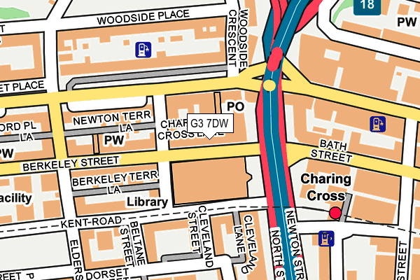 G3 7DW map - OS OpenMap – Local (Ordnance Survey)