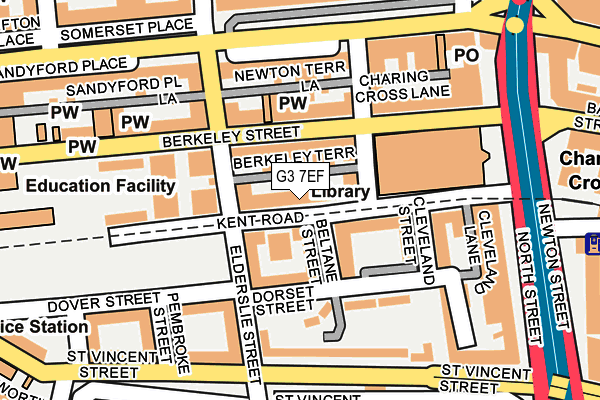 G3 7EF map - OS OpenMap – Local (Ordnance Survey)