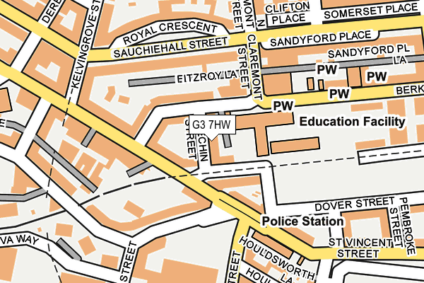 G3 7HW map - OS OpenMap – Local (Ordnance Survey)