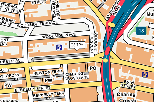 G3 7PY map - OS OpenMap – Local (Ordnance Survey)