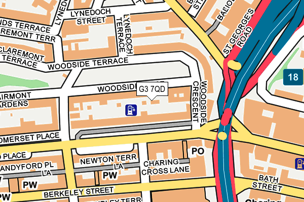 G3 7QD map - OS OpenMap – Local (Ordnance Survey)