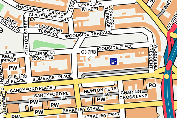 G3 7RB map - OS OpenMap – Local (Ordnance Survey)