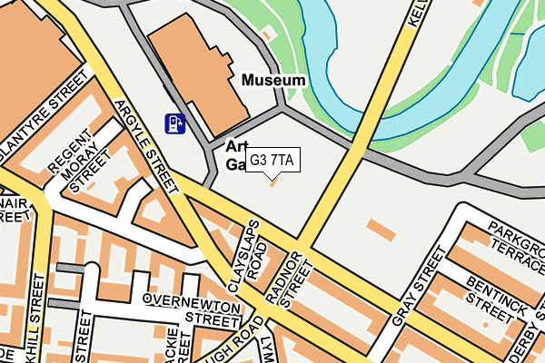 G3 7TA map - OS OpenMap – Local (Ordnance Survey)