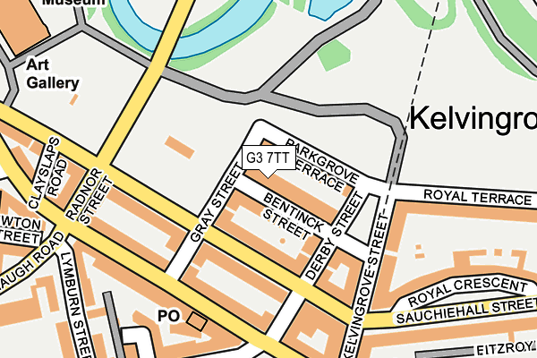 G3 7TT map - OS OpenMap – Local (Ordnance Survey)