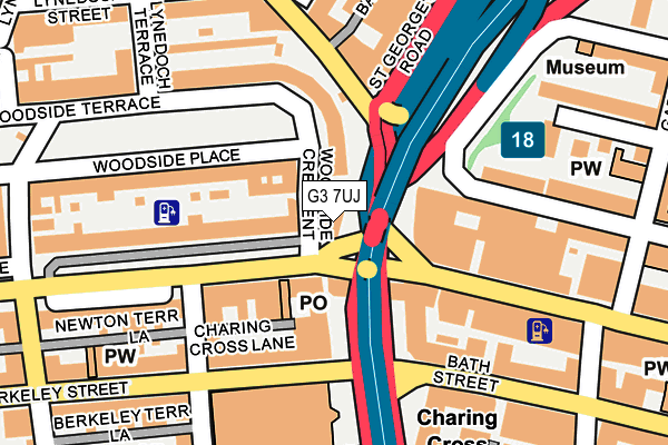 G3 7UJ map - OS OpenMap – Local (Ordnance Survey)