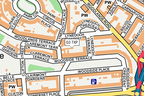 G3 7XP map - OS OpenMap – Local (Ordnance Survey)