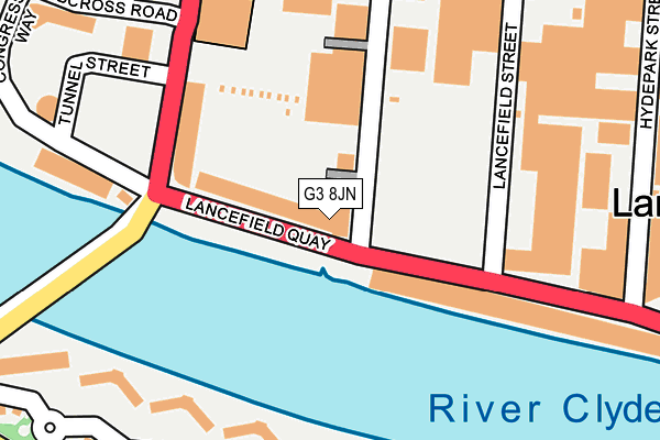 G3 8JN map - OS OpenMap – Local (Ordnance Survey)