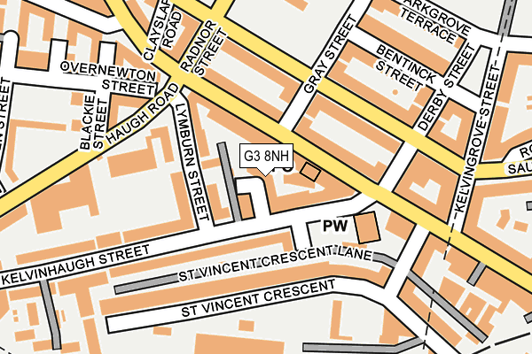 G3 8NH map - OS OpenMap – Local (Ordnance Survey)
