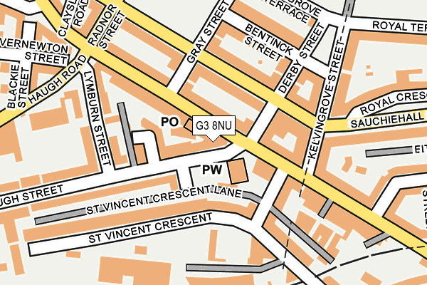 G3 8NU map - OS OpenMap – Local (Ordnance Survey)