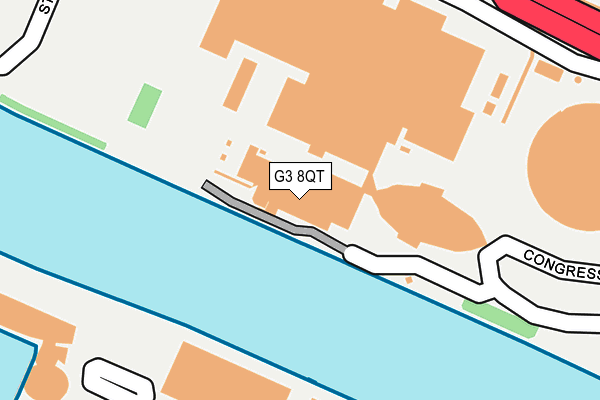 G3 8QT map - OS OpenMap – Local (Ordnance Survey)