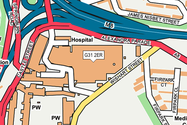 G31 2ER map - OS OpenMap – Local (Ordnance Survey)