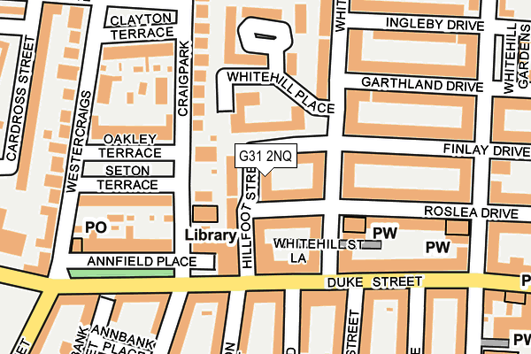 G31 2NQ map - OS OpenMap – Local (Ordnance Survey)