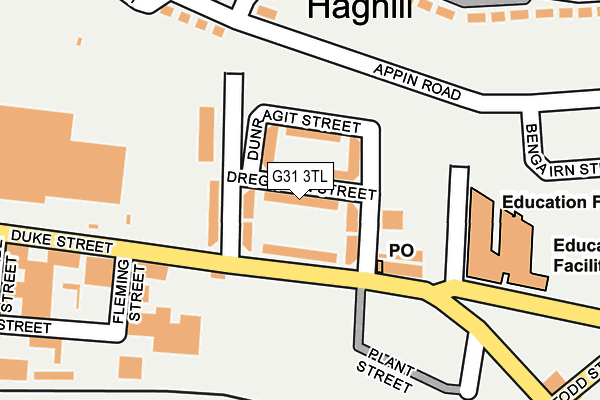G31 3TL map - OS OpenMap – Local (Ordnance Survey)