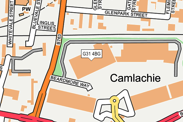 G31 4BG map - OS OpenMap – Local (Ordnance Survey)