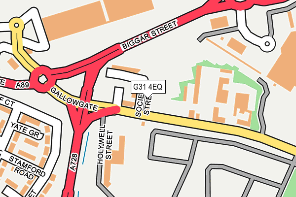 G31 4EQ map - OS OpenMap – Local (Ordnance Survey)