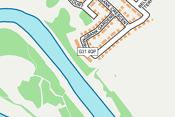 G31 4QP map - OS OpenMap – Local (Ordnance Survey)