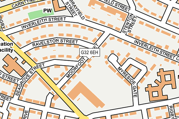 G32 6EH map - OS OpenMap – Local (Ordnance Survey)