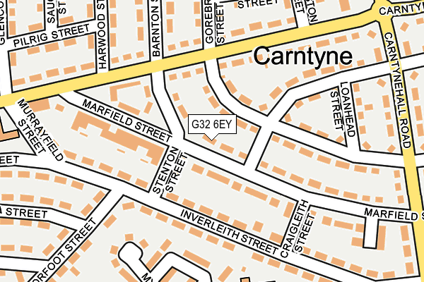 G32 6EY map - OS OpenMap – Local (Ordnance Survey)