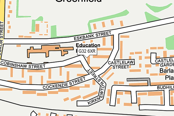 G32 6XR map - OS OpenMap – Local (Ordnance Survey)