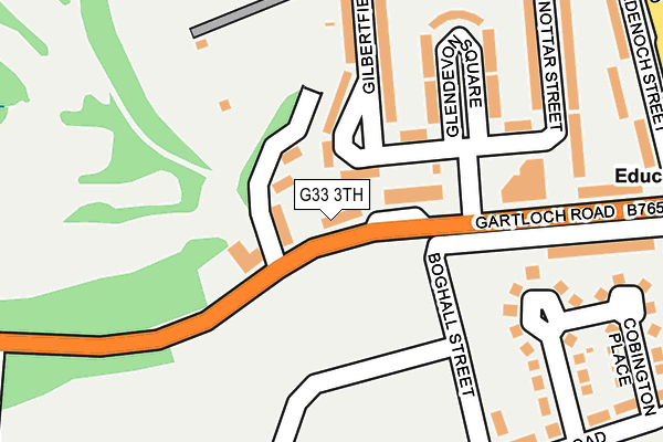 G33 3TH map - OS OpenMap – Local (Ordnance Survey)