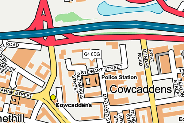 G4 0DG map - OS OpenMap – Local (Ordnance Survey)