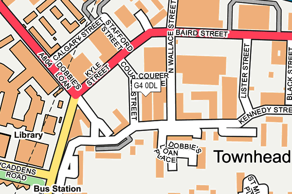 G4 0DL map - OS OpenMap – Local (Ordnance Survey)