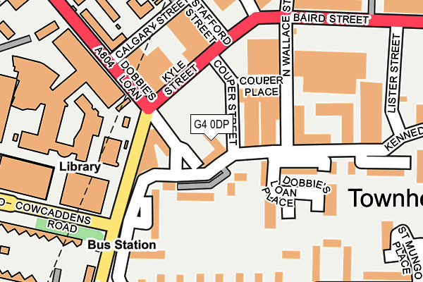 G4 0DP map - OS OpenMap – Local (Ordnance Survey)