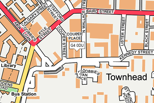 G4 0DU map - OS OpenMap – Local (Ordnance Survey)