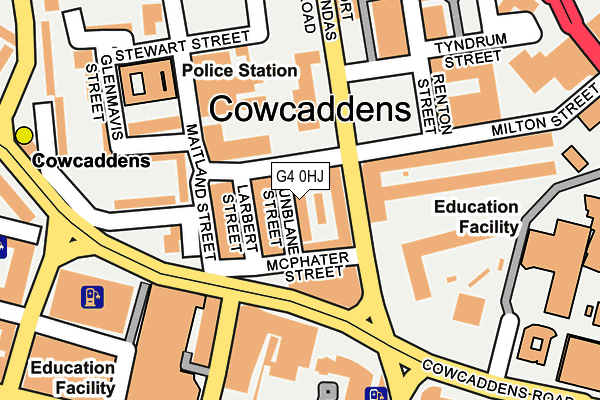 G4 0HJ map - OS OpenMap – Local (Ordnance Survey)