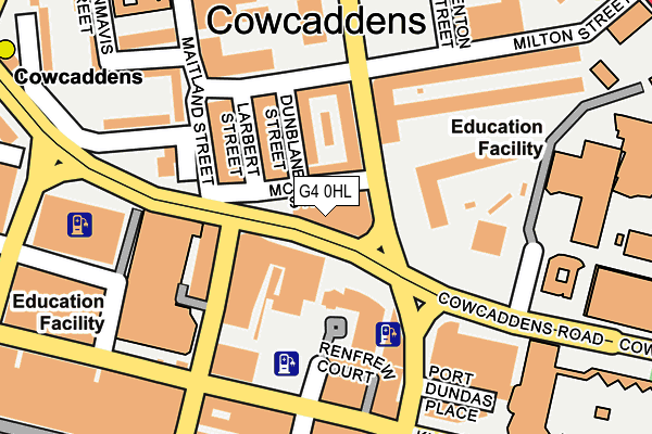 G4 0HL map - OS OpenMap – Local (Ordnance Survey)