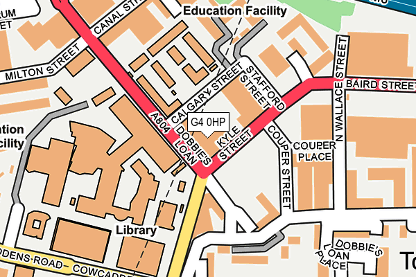 G4 0HP map - OS OpenMap – Local (Ordnance Survey)