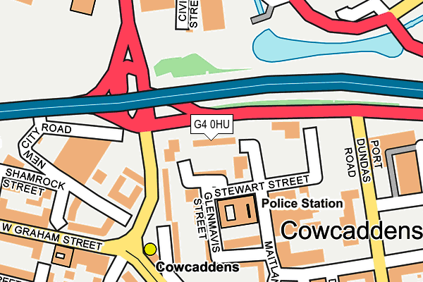 G4 0HU map - OS OpenMap – Local (Ordnance Survey)