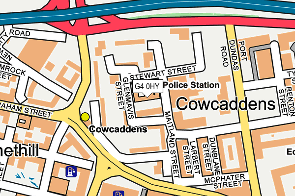 G4 0HY map - OS OpenMap – Local (Ordnance Survey)