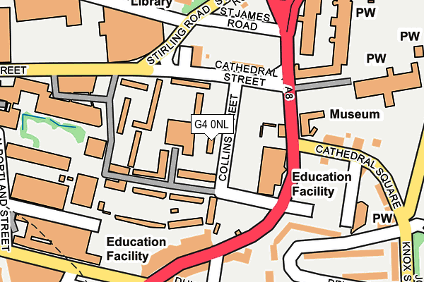 G4 0NL map - OS OpenMap – Local (Ordnance Survey)