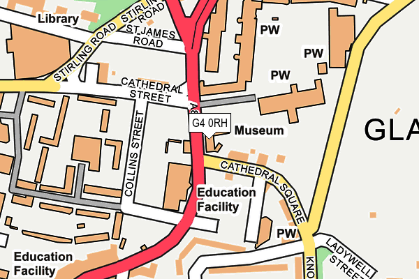 G4 0RH map - OS OpenMap – Local (Ordnance Survey)