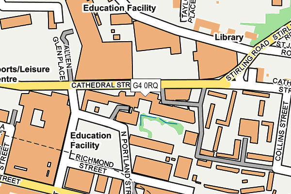 G4 0RQ map - OS OpenMap – Local (Ordnance Survey)