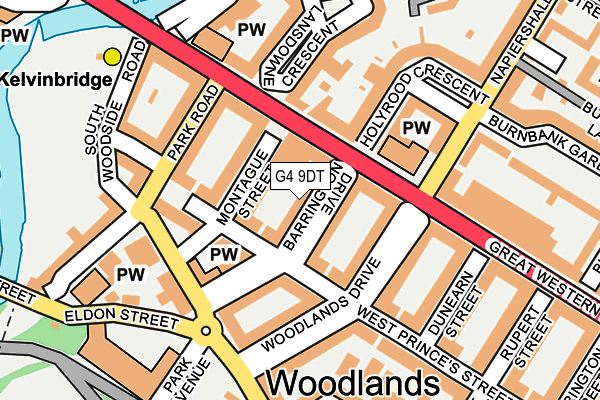 G4 9DT map - OS OpenMap – Local (Ordnance Survey)