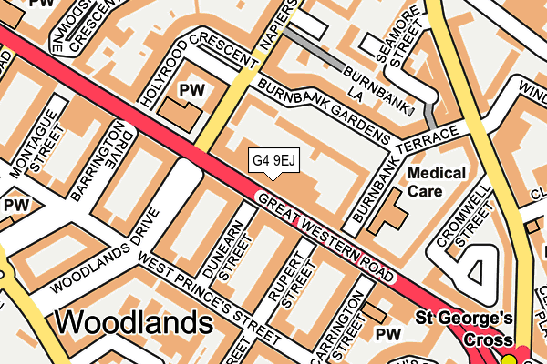 G4 9EJ map - OS OpenMap – Local (Ordnance Survey)